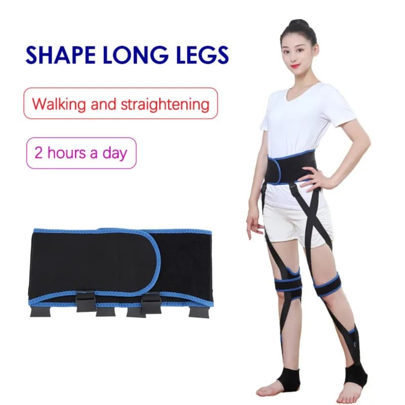 Belt for correction of the shape of the inner and outer leg eight O-shaped laws device for correction of the shape of the shaping leggings leg for straight leg