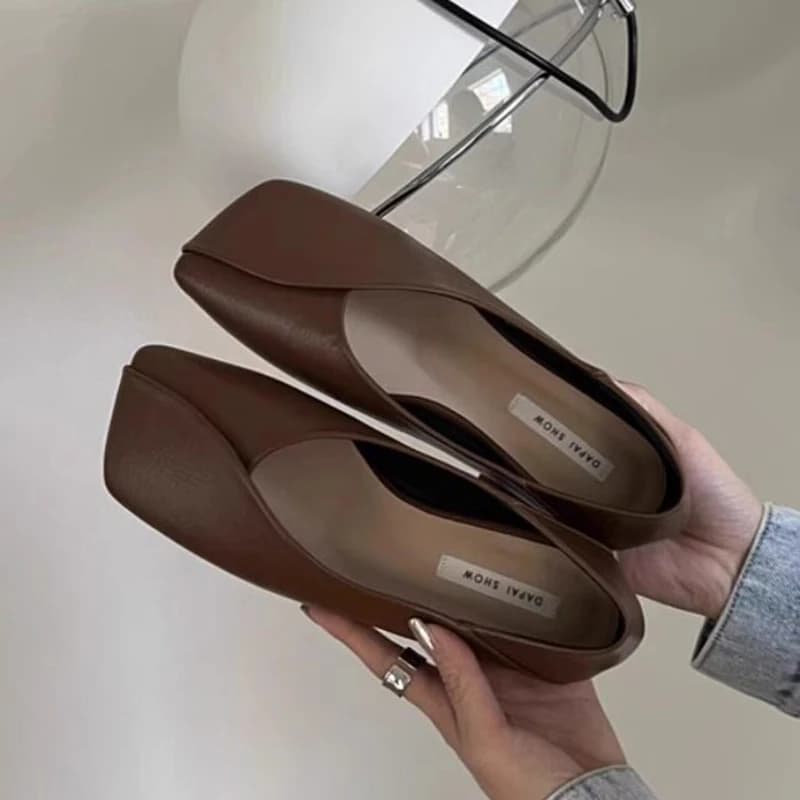 Women New Loafers Shoes Flats Sport Sneaker Trend Soft Leather Work Woman Shoes Comfort Shallow Walking Mujer Zapatos Sandals