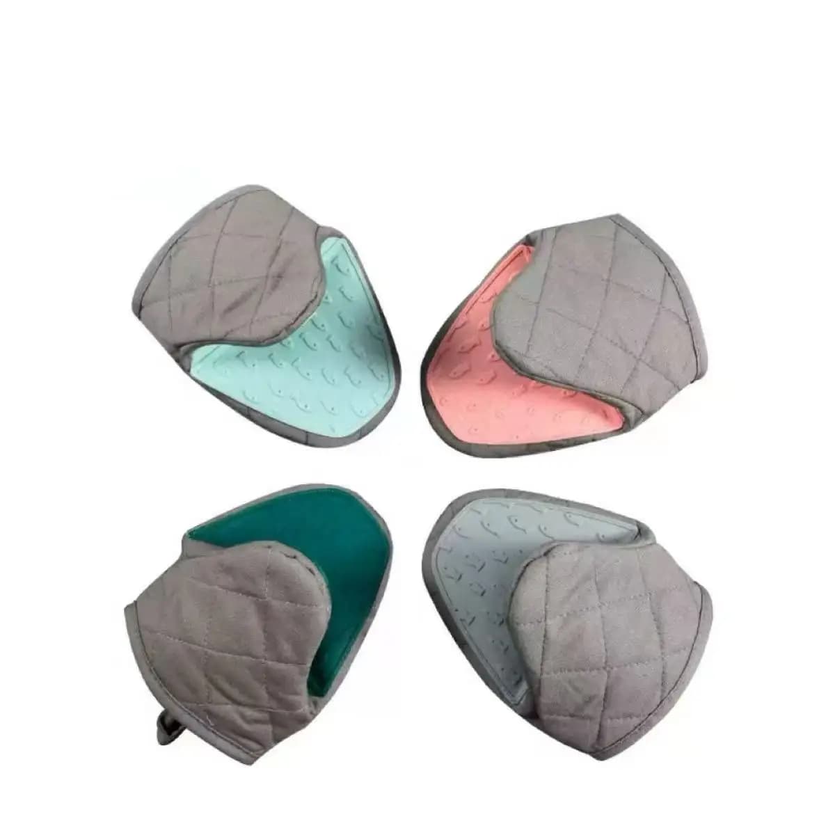 1/2PCS Fish Shaped Silicone Baking Gloves Silicone Kitchen Gloves Silicone Tray Wallet Gloves Oven Gloves Multipurpose Gloves