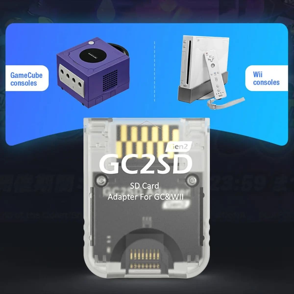 T35C GC2SD Gen2 TF Card Reader Adapter Support 512GB for / GC2SD Memory TF Card Adapter