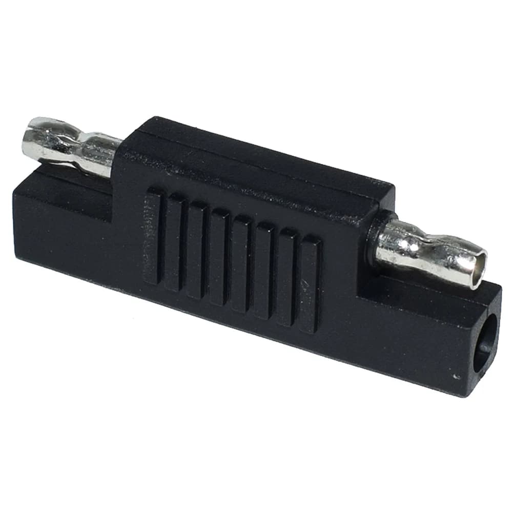 SAE to SAE Polarity Reversal Adapter for 12V 24V DC Solar Panel Outputs Mobile Power Supplies and Small Household Appliances