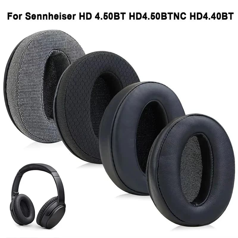 Cuscinetti di Ricambio per Cuffie Sennheiser HD 450BT 458BT 350BT 400S 300 4.30 4.20, Imbottiture in Memory Foam