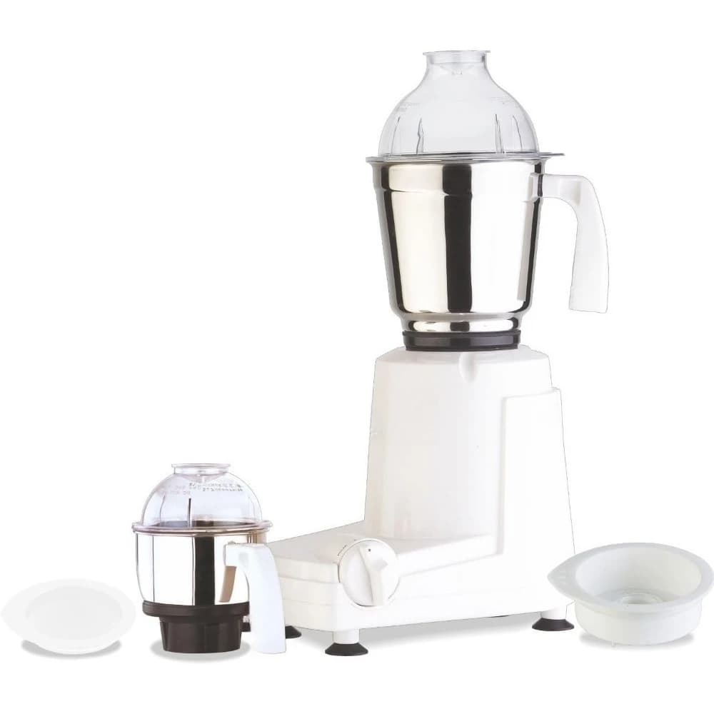 Eco Twin 2 jar mixer mixer for kitchen 550 W white electric mixer with stainless steel blades