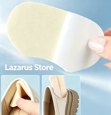 Shoe Too Big Solution, Loafers Heel Sticker for Women, Anti-Drop Heel Grips, Anti-Wear Feet Pad Half Size Adjuster for Leather Shoes