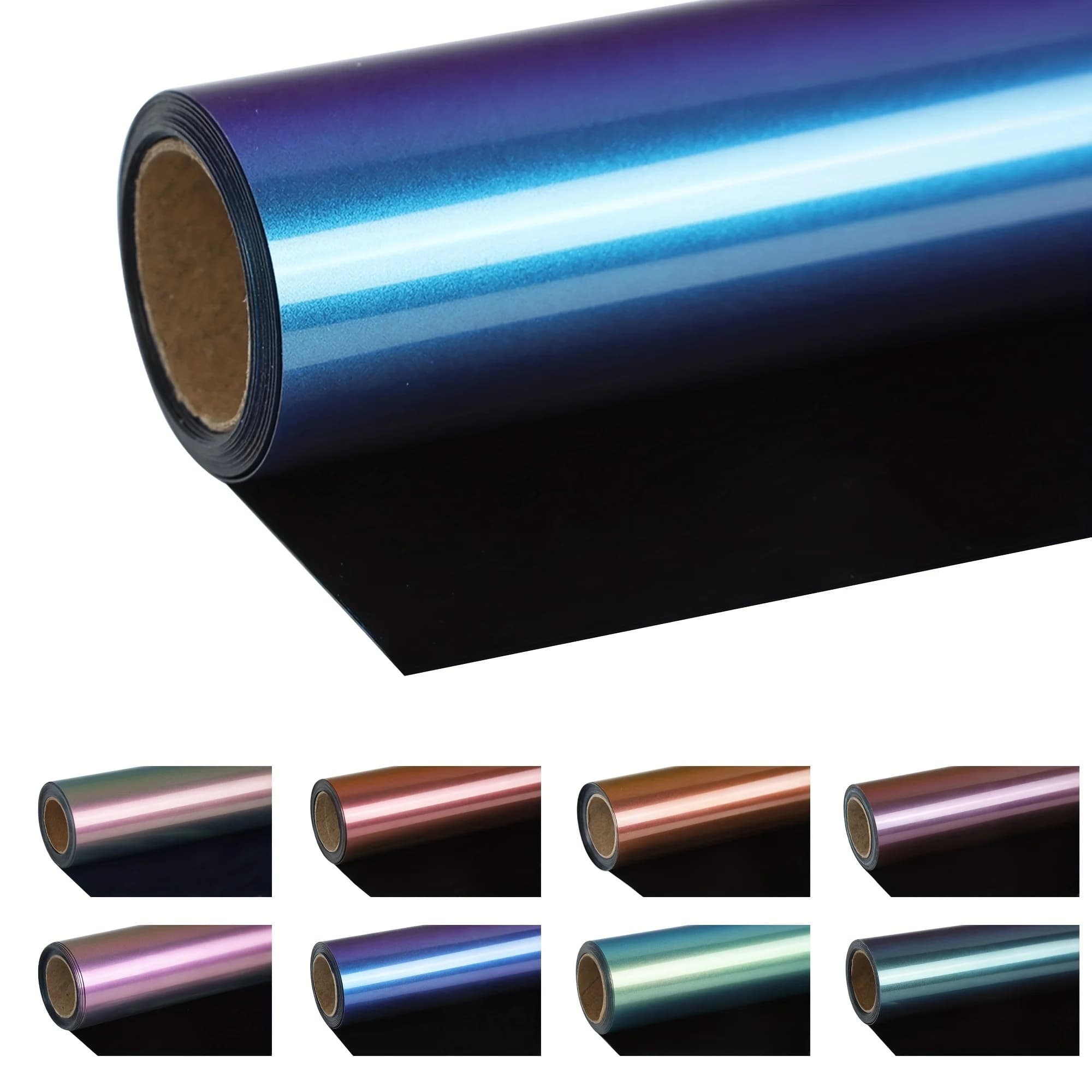 12" x 6ft Chameleon PU HTV Vinyl, guangyintong Heat Transfer Vinyl for T Shirt, Iron On Vinyl For All Cutter Machine