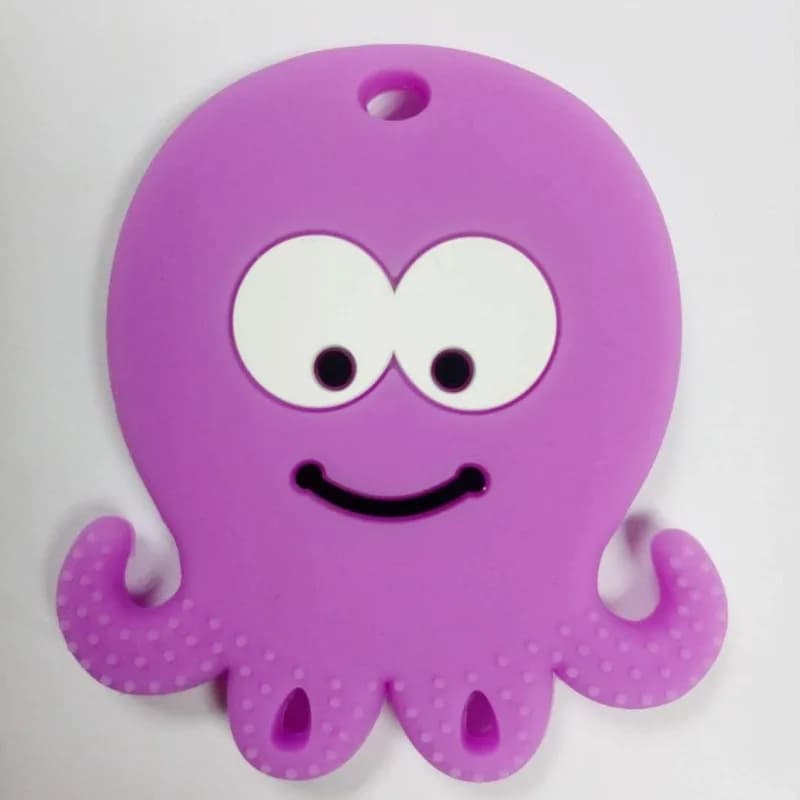 Massaggiagengive in silicone Octopus per cure odontoiatriche per bambini 0-3T