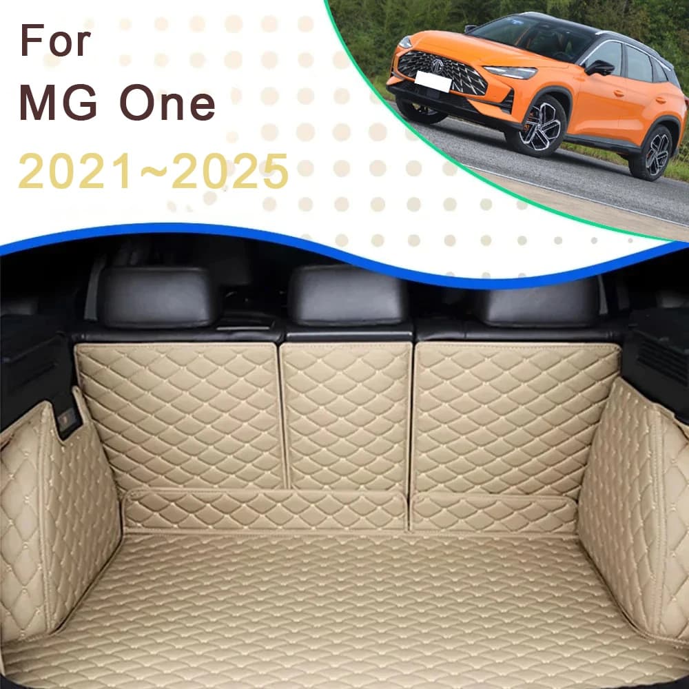 Baggage of a car Cargo Liner For MG One 2021 2022 2023 2024 2025 Waterproof Carpet Rear Boor Zerbino Cars Storage Mat Accessories