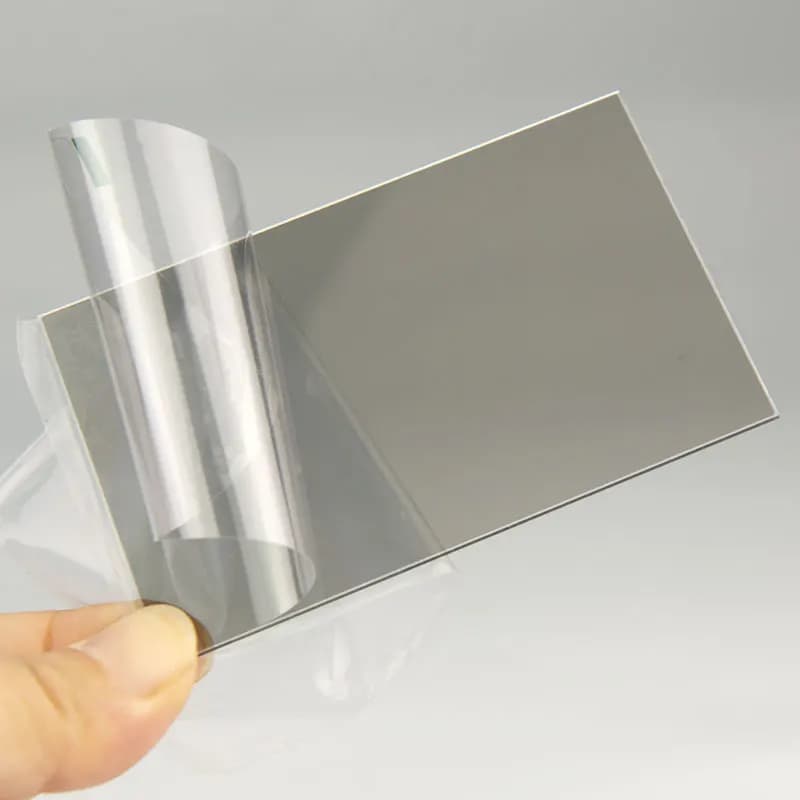 104.5x60.5x1mm Vetro per isolamento termico Pellicola polarizzante apposta Proiettore Accessori per la riparazione dello schermo da 4 pollici Vetro polarizzato