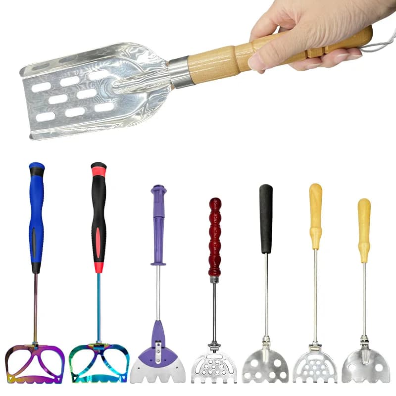 Fishing equipment Shrimp collection Sea fishing bait Stainless steel shrimp Palette Multifunctional bait