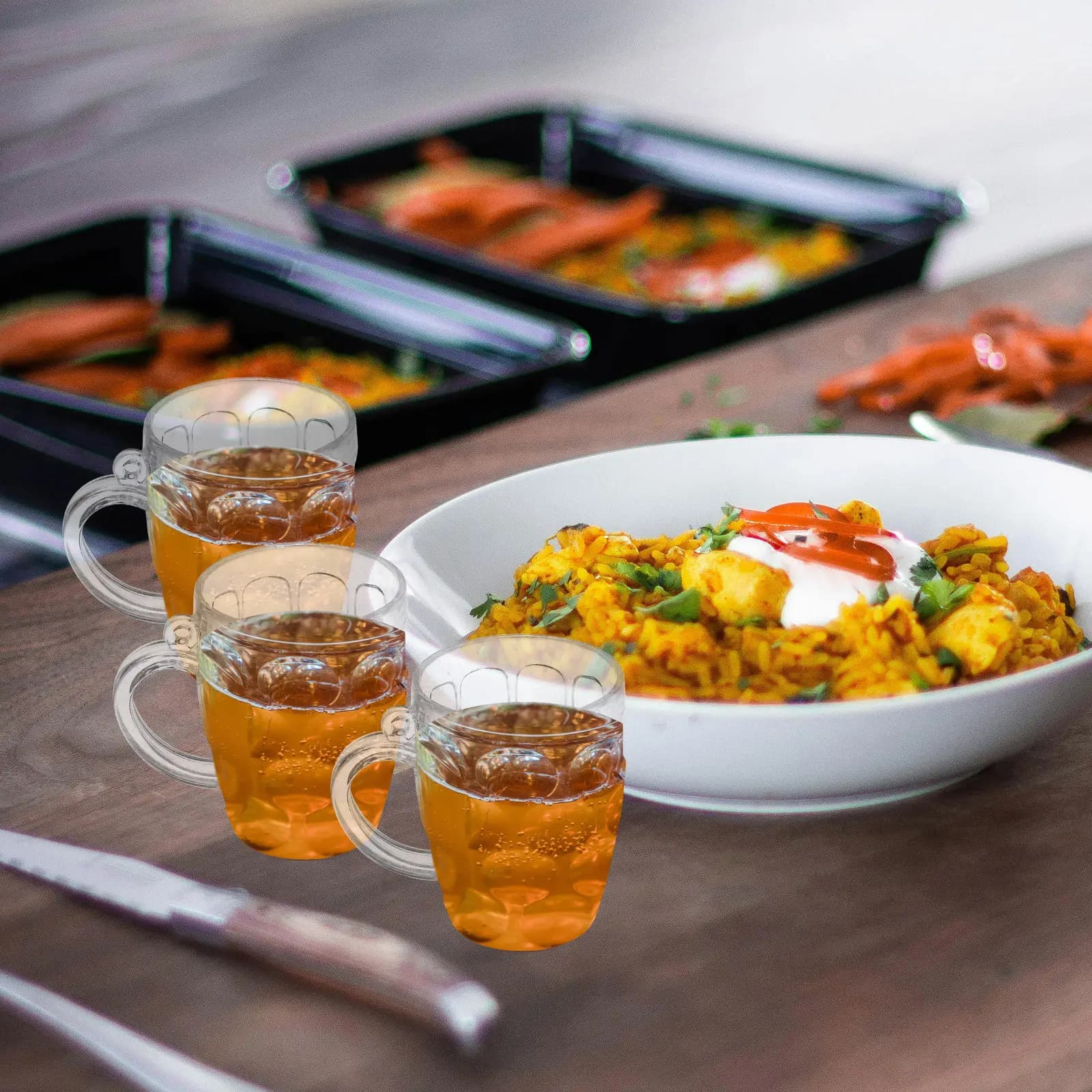 Mini bicchieri da birra in plastica da 50 pezzi, mini boccali da birra trasparenti e robusti, perfetti per matrimoni, feste all'aperto, barbecue, picnic, foto