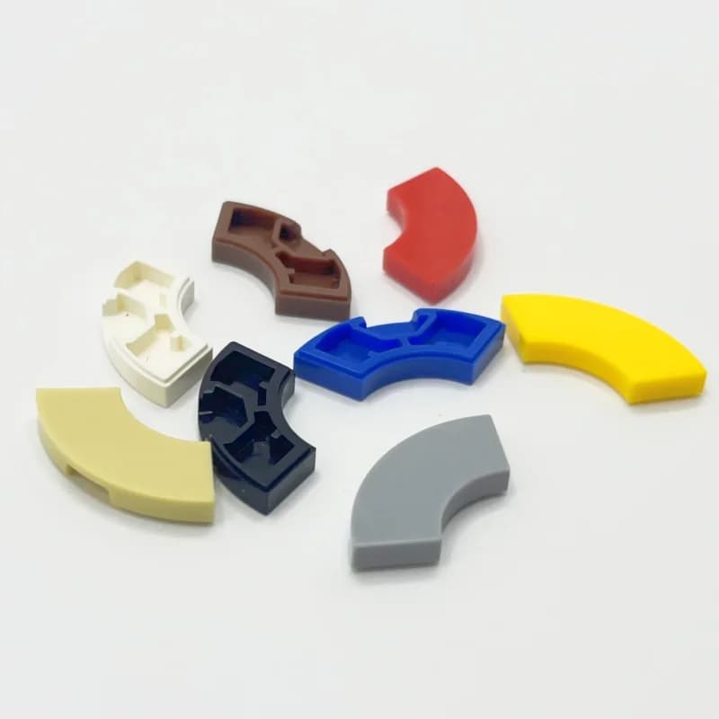 27925 Round Corner 2x2 Macaroni Bricks collezioni Bulk modulari GBC giocattoli per MOC tecnico compatibile con blocchi fai-da-te