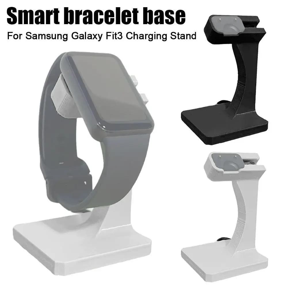 Supporto di ricarica wireless per Samsung Galaxy Fit3, supporto per smartwatch con stampa 3D per la ricarica del braccialetto Samsung Fit3
