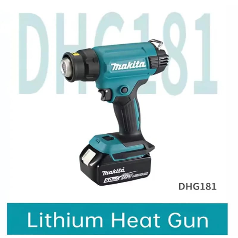 ⚡️ 🔥 2025 Makita DHG181Z Pistola termica a batteria 18V LXT Utensili elettrici al litio 150-550oC Pistola per cottura con pellicola termoretraibile Adesivo trasparente
