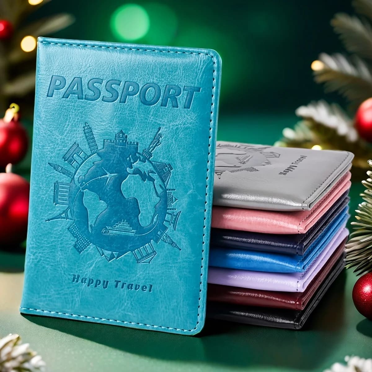 Porta Passaporto, Custodia Protettiva, Portafoglio da Viaggio per Donna e Uomo