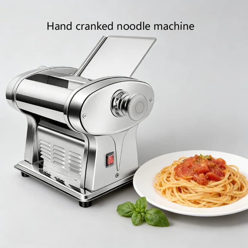 Spazzola per la pulizia della macchina manuale per la laminazione dell'impasto, per la produzione di fogli di pasta larghi 6 pollici, per tagliare e pressare pasta e noodle