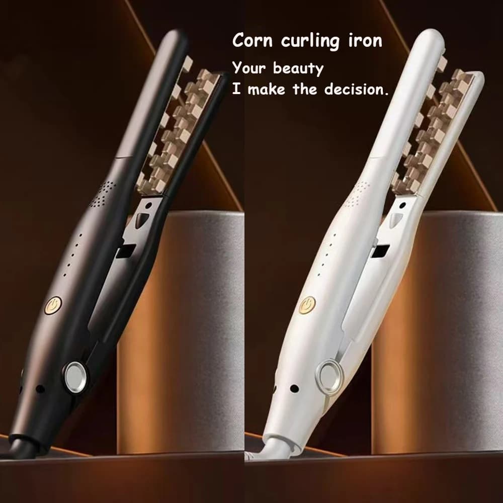Ferro Arricciacapelli per Capelli Ondulati, Spazzola Modellante, Arricciacapelli Volumizzante, Clip per Permanente, Accessori per Capelli, Pinze Arricciacapelli