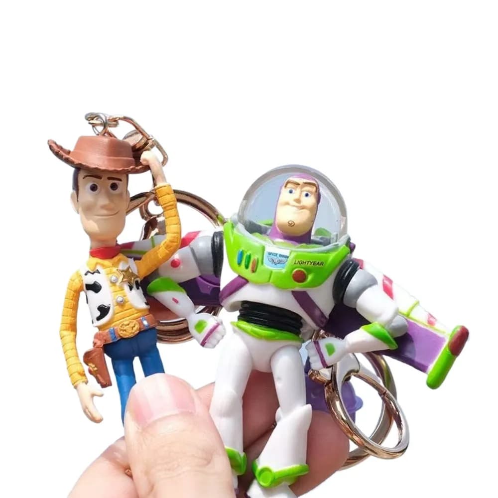 Cute Cartoon Doll Keychain Fashion Backpack Pendant Car Key Ring Portable Ornament Small Gift For Friends Collection Decor