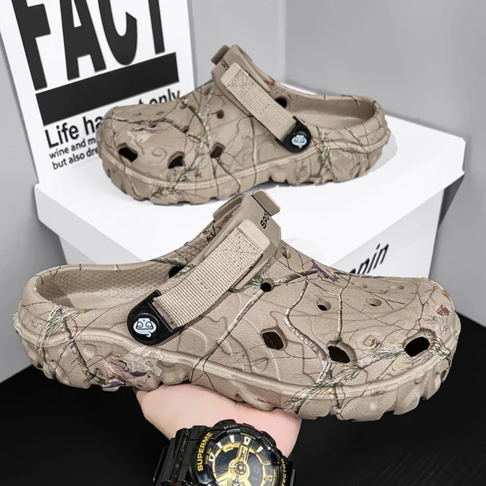 Men's Low Sandals 2026, Garden slippers with Saws, Men's Summer Sandals, Male's Sneakers, Infradito da Esterno, Home Shoes