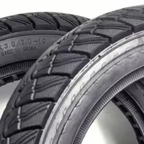14 Inch 3.00-10 Tire Non Pneumatic Puncture For Proof Hollow Design Anti-Slip Rubber Wheel For Electric Scooter Replacement Part