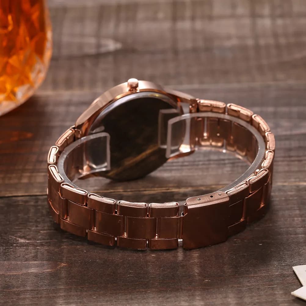 Orologio da Polso Elegante da Donna al Quarzo con Cinturino in Acciaio Inossidabile, alla Moda per Uso Quotidiano, Business, Casual, per Studentesse e Ragazze