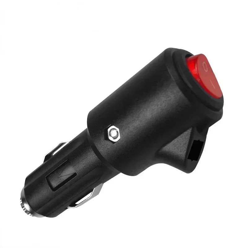 Convertitore per presa accendisigari per auto, 5 pezzi, nuovissimo, accessori di alta qualità, 15A, indicatore luminoso a LED