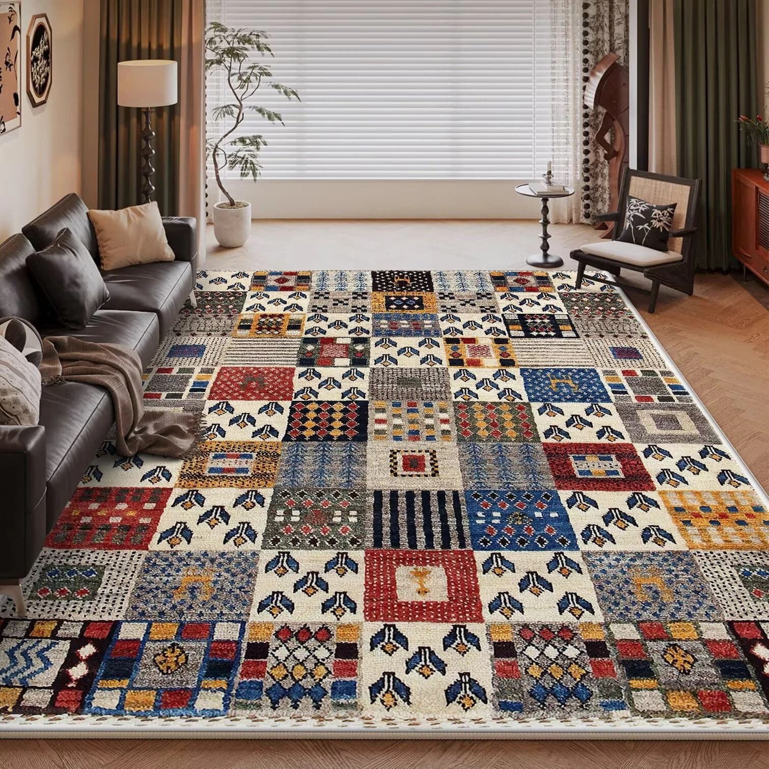 America Style Carpets for Large Living Room Bohemian Decoration Bedroom Soft Rug 200x300 Sofa Coffee Tables Non-slip Floor Mat