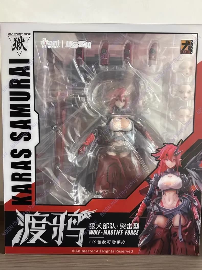 Disponibile Ora Nuclear Gold Animester Wolf Mastiff Force 1/9 Mobile Suit Girl Action Figure