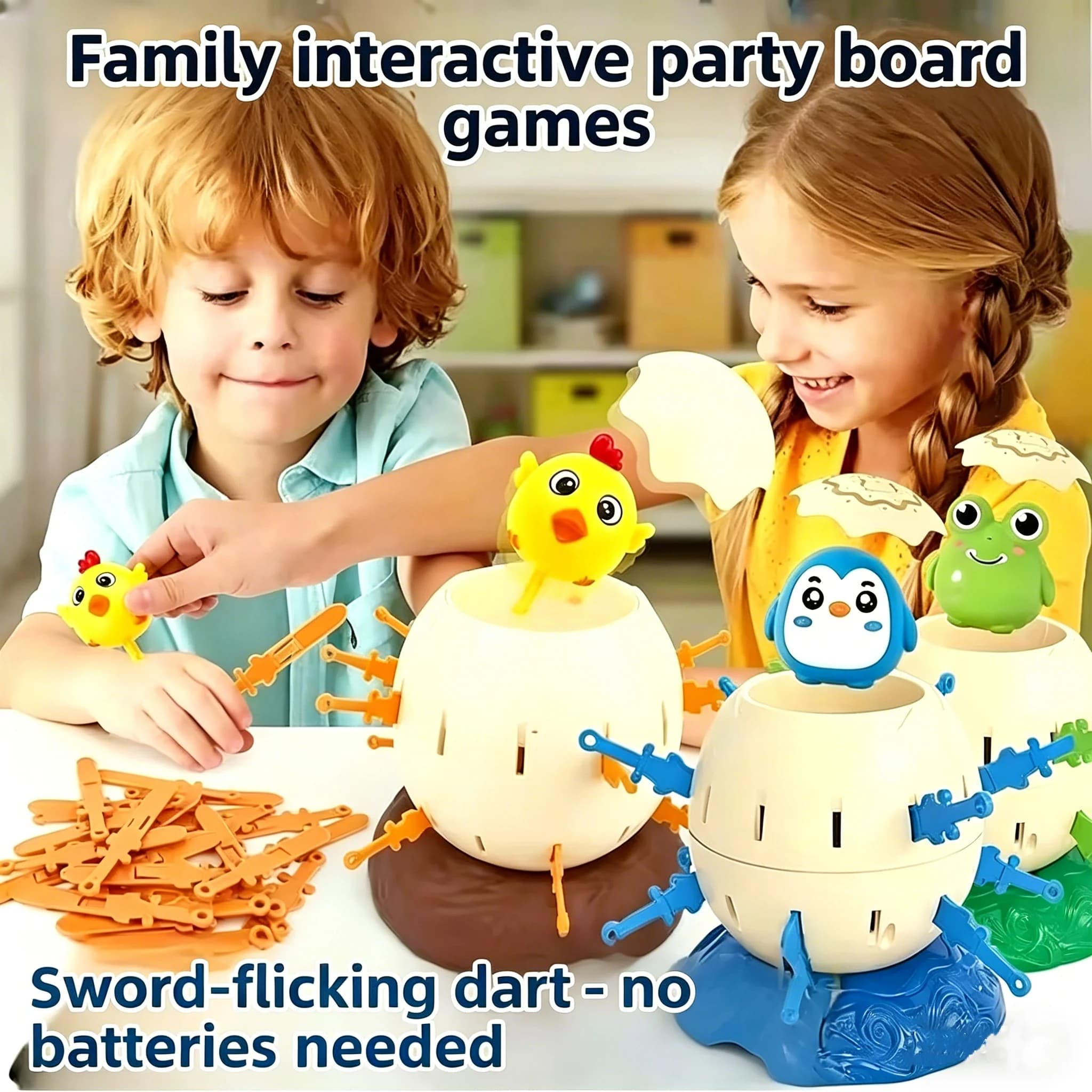 Penguin Novelty Toys for Holiday Party Children's Educational Thinking Training Pirate Barrels Party Tricky Interactive Toys