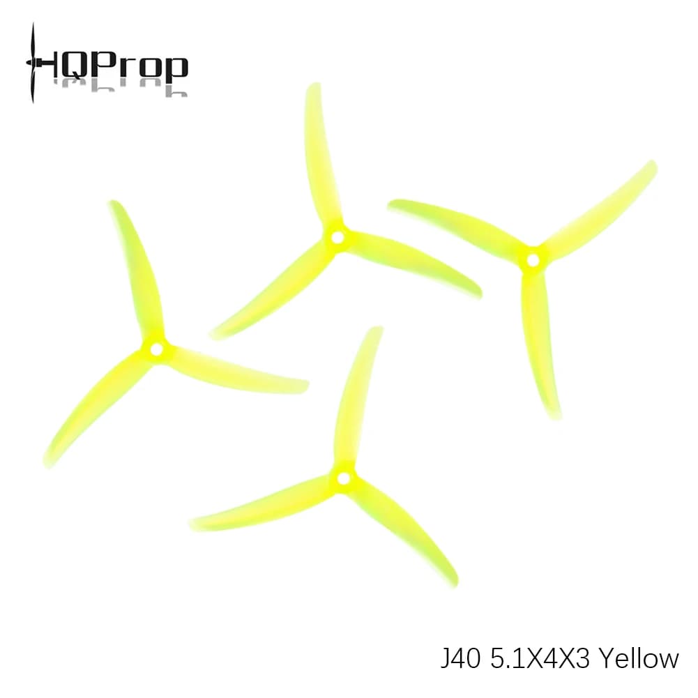 20 PZ/10 Paia HQ Juicy Prop J40 5.1X4X3 CW CCW 5.1 inch 3 Poly Carbonate Elica for Motor Brushless FPV Racing RC Drone