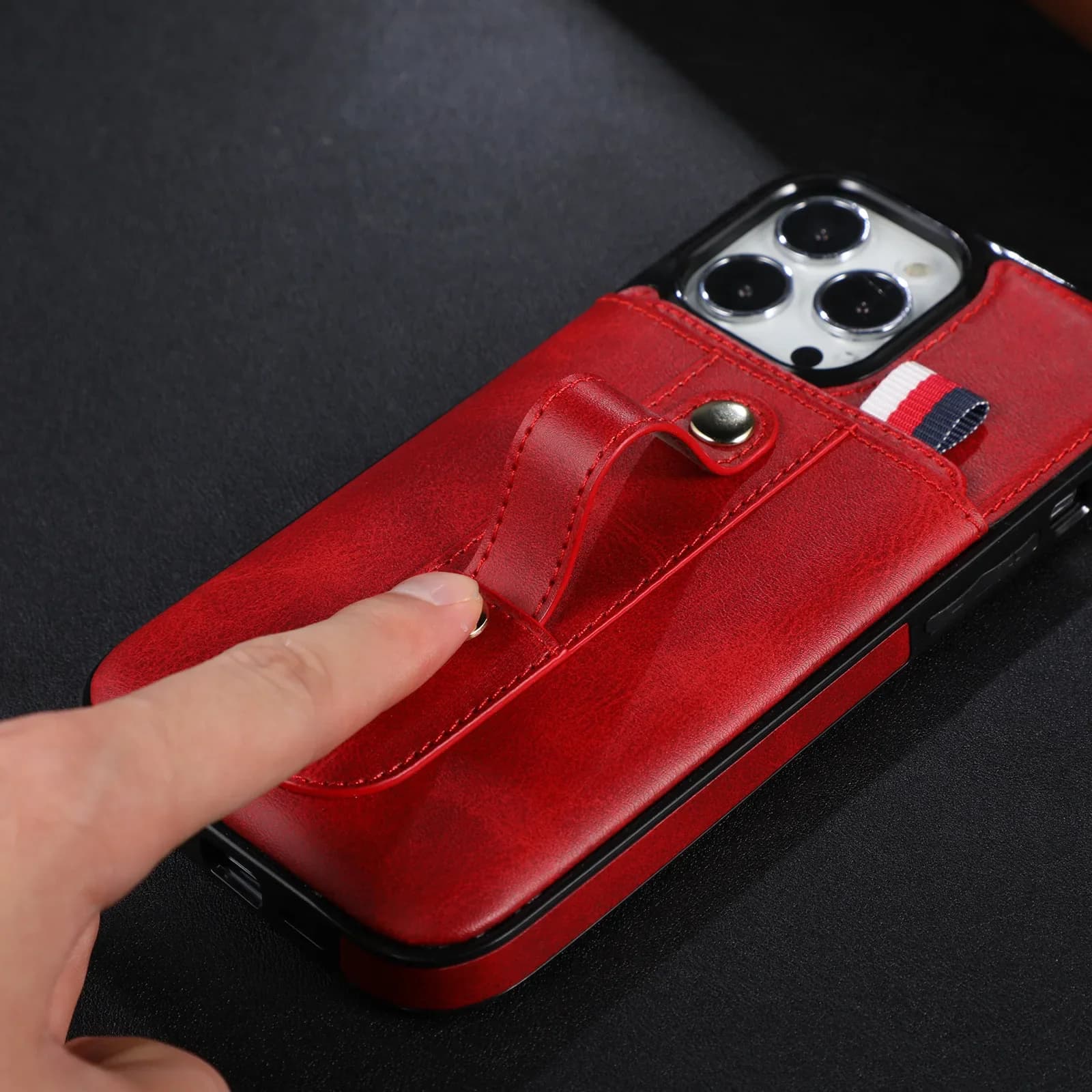 Luxury Leather Phone Case for iPhone Magnetic Cover Wallet Card Slot 14 13 12 Mini 11 Pro X XS Max XR 8 7 6 6S Plus SE