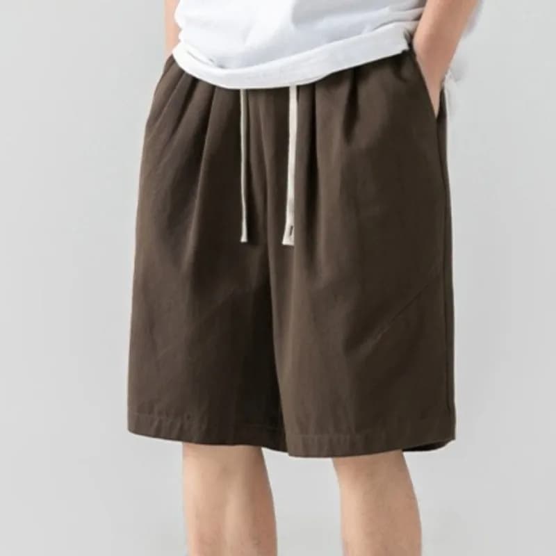 Men's casual shorts wide quick drying breathable hiking camping mountain training fitness fishing cycling shorts for men