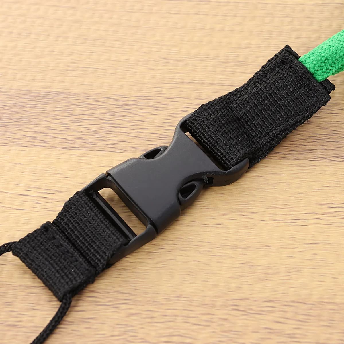 Corda di Sicurezza per Pagaia da Canoa, Cinturino Elastico in TPU con Gancio in Lega di Zinco, Fibbia in Plastica Liscia Resistente all'Usura, 155 Cm Esteso
