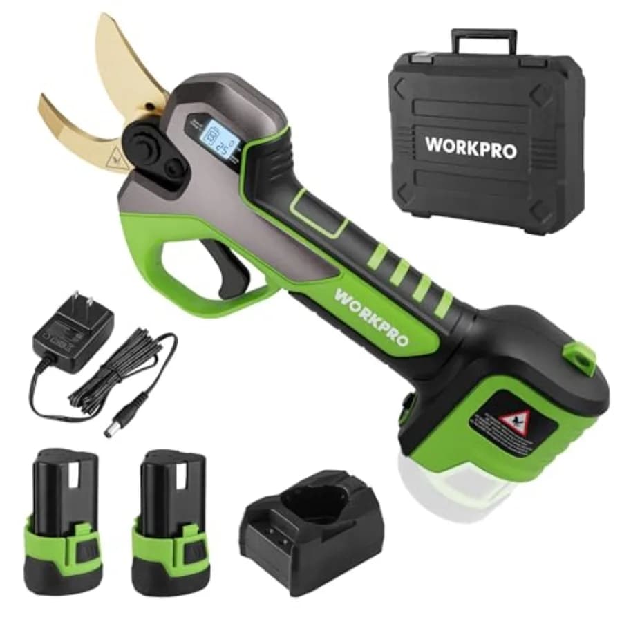 12V Power Electric Scissors, Wireless Battery Supplies, Troncarami with Cutting Diameter 1.2 Inches