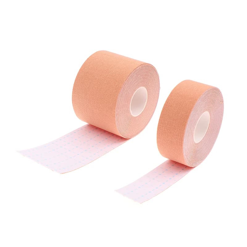Nastro Kinesiologico 5M/Rotolo per Viso, Collo e Occhi, Sollevamento e Rimozione Rughe, Strumento per la Cura della Pelle del Viso, Benda Elastica
