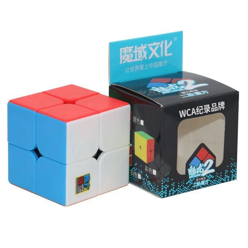 [ECube] MoYu Meilong 2 2x2x2 Magic Neo Cube Meilong Stickerless Speed Cube Puzzle Regalo per Bambini Giocattoli Educativi per Adulti