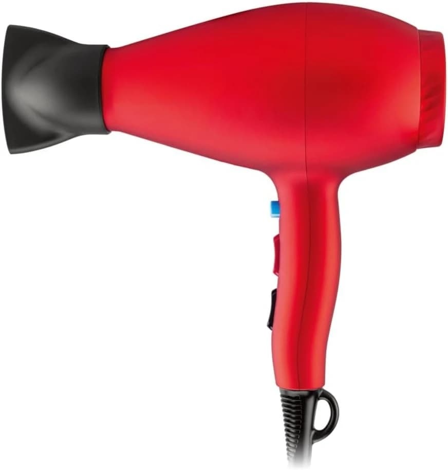 Hair Dryer, 1875W Fast Drying Blow Dryer, Frizz Reduct 3 Heat/2 Speed, Diffuser & Concentrator Attachments