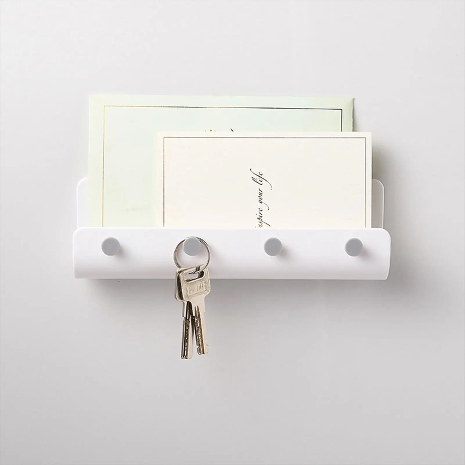 Hanging Adhesive Keychain, Kitchen Skewer, Durable, Without Drilling, Storage Container for bracelet, Phone