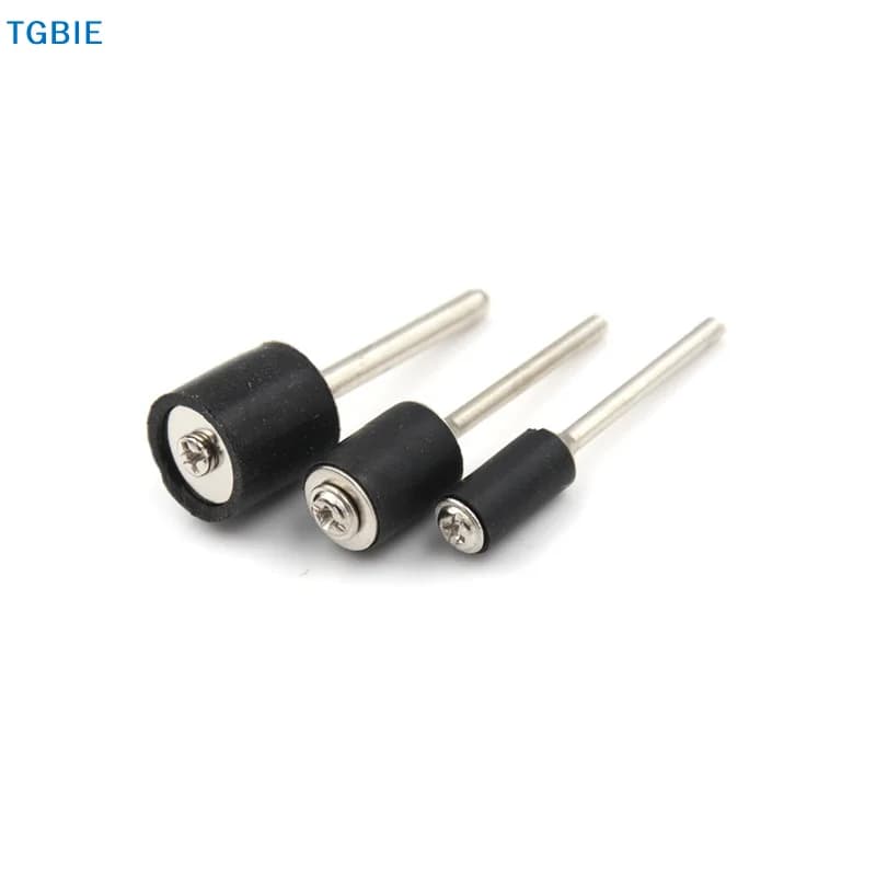 Set di 6 punte abrasive per fresa unghie con mandrino da 1/4 e 1/8 (6,35-12,7 mm) per levigatura a tamburo