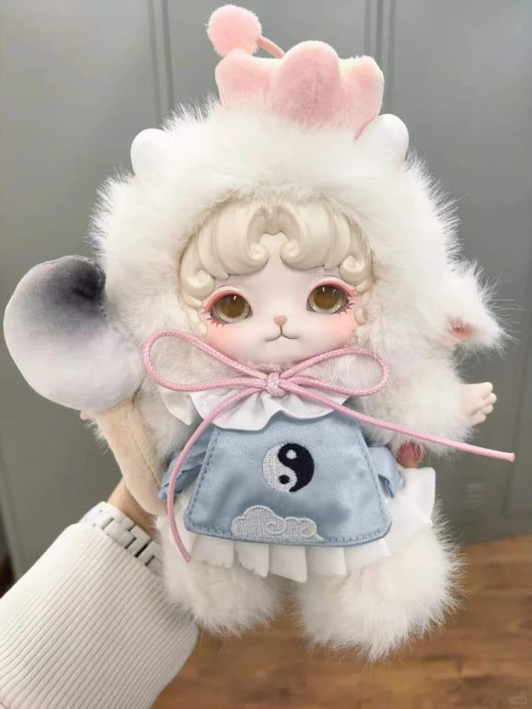 Mimia Edizione Limitata Appeso Carta Peluche Bambola Simpatica Action Figure Ornamento da Desktop Squisito Regali a Sorpresa di Capodanno Giocattolo Ciondolo