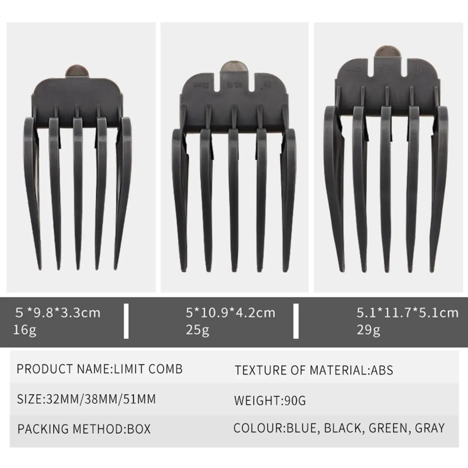 Spare parts for Rulebarba, Premium protectors with Robust Attack, Stainless Steel Clipquik for Children and Men