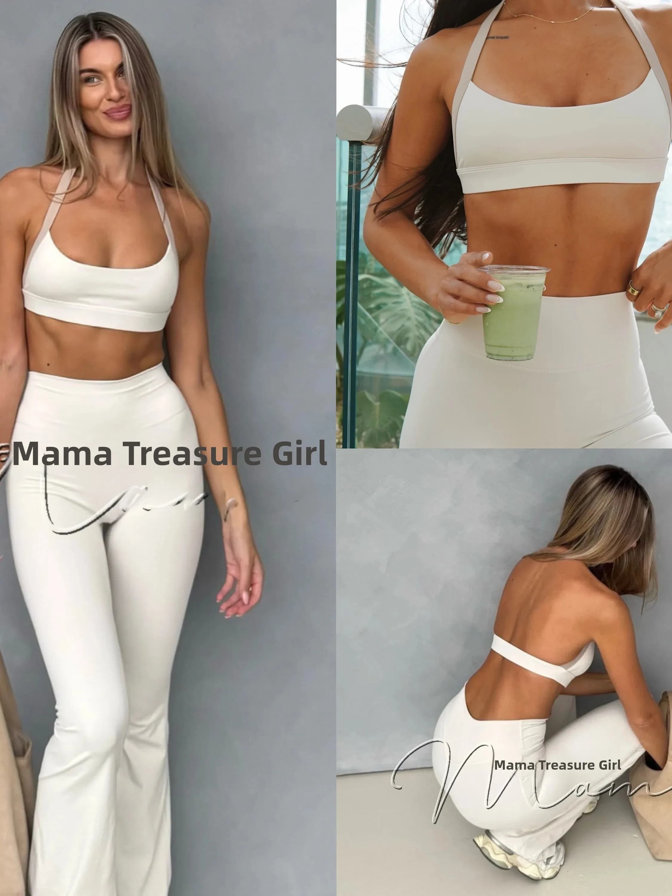 High-Waist Quick-Dry Yoga Vest And Fitness Pants Tummy Control Butt Lifting Capri Length Breathable Moisture Wicking Gym Set