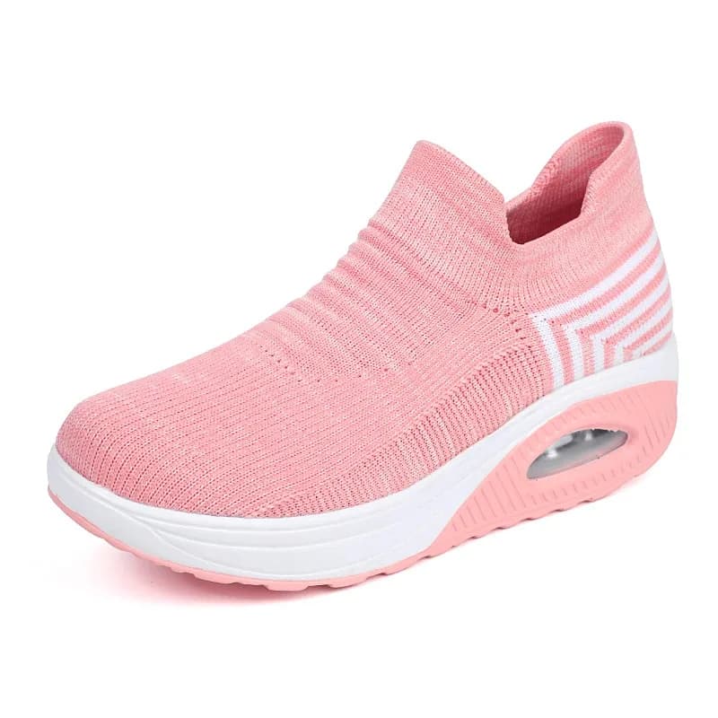 Scarpe da Donna Primavera Estate Traspiranti, Mocassini alla Moda, Scarpe Sportive Casual, Scarpe da Passeggio con Rialzo