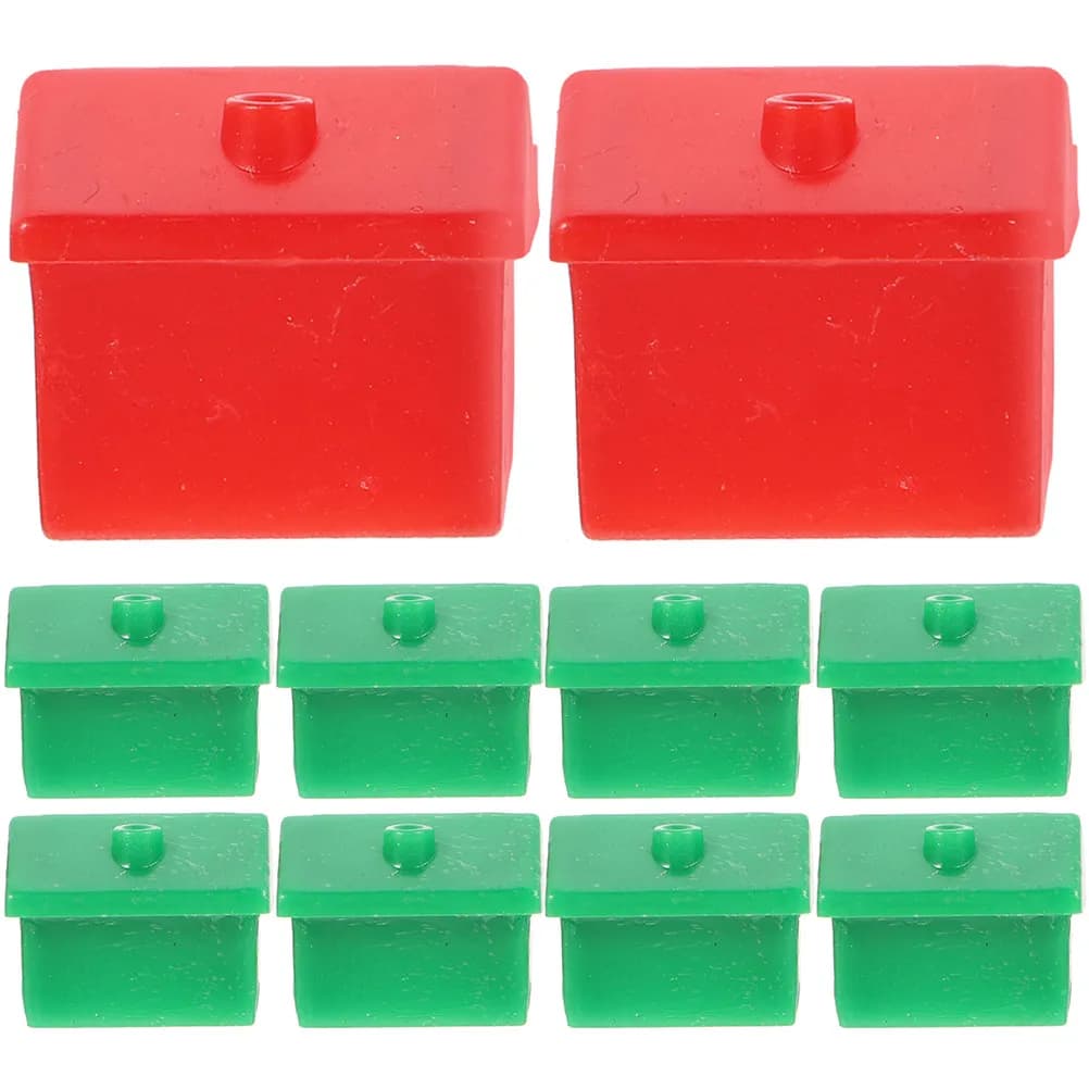 Set di Pezzi di Ricambio in Plastica per Gioco da Tavolo Hotel House, Accessori per Scacchi per Giocare con Strategie Avanzate