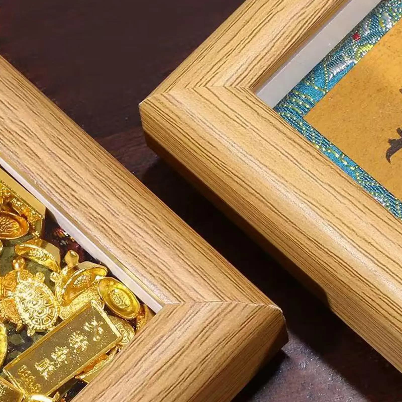 Elegant Picture Frame Hard Card Stand Versatile Artwork Holder for Desk Setup Aesthetic Room Accessories