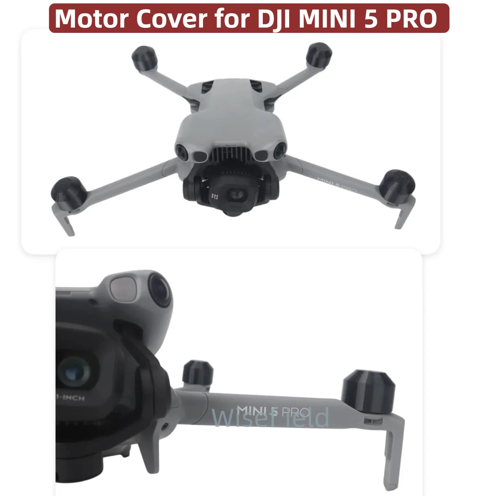 Suitable for DJI MINI 5 PRO motor protection cover, anti scratch, moisture-proof, dustproof cover accessories