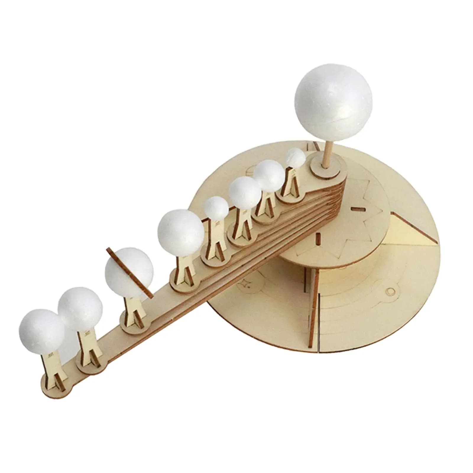Solar System Model Kit Supplies Puzzle Assembling Toy Space Toy Technology Toy Science Toys for Kids Primary Children Elementary