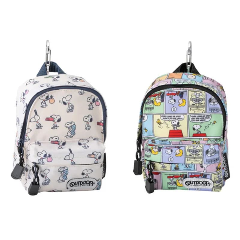 Zaino Snoopy Cartoon Kawaii, Zaino Studentesco, Borsa da Viaggio, Borsa Porta Rossetto Personalizzata, Portamonete