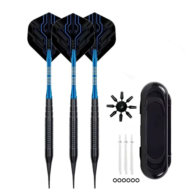 Freccette con punta morbida da 18 g Set di freccette professionali con punta in plastica per interni per giochi di freccette elettronici