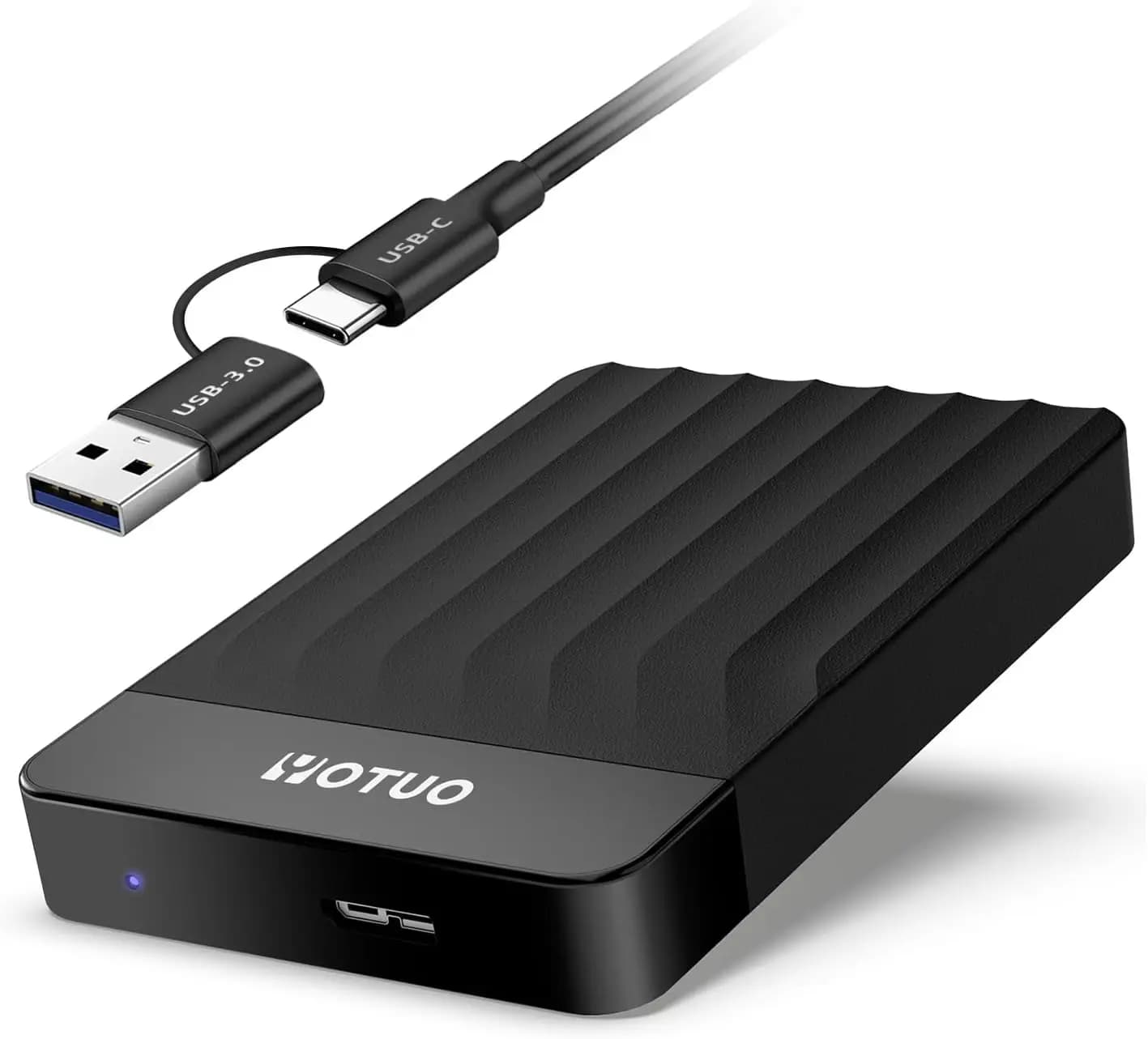 Disco Rigido Esterno Portatile per Espansione Memoria, HDD Mobile USB 3.0 USB-C per PC, Mac, Desktop, Laptop, PS4, Xbox One X/S, Xbox