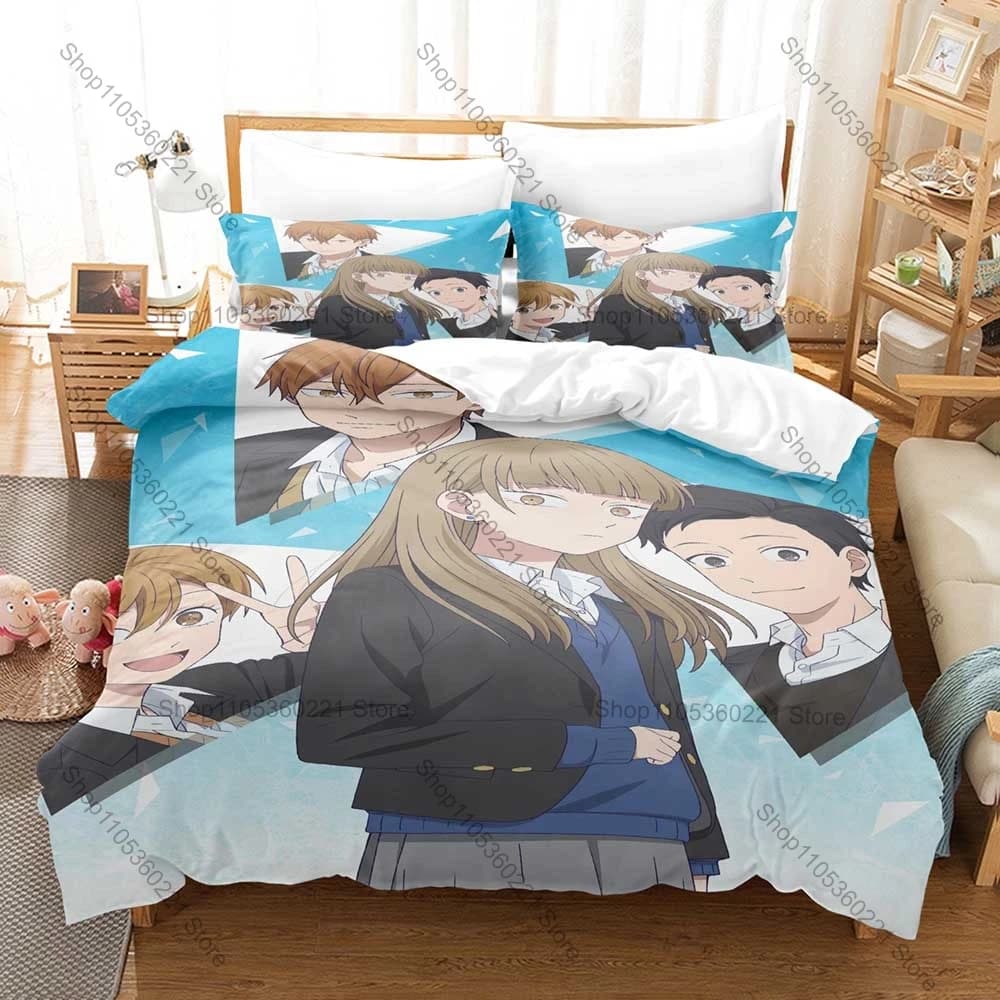 Cool Sports Kpop The Ramparts of Ice Bedding Duvet Cover Set 3Pcs Fashion Pattern Bed Set with Pillowcases Home Textile Gift